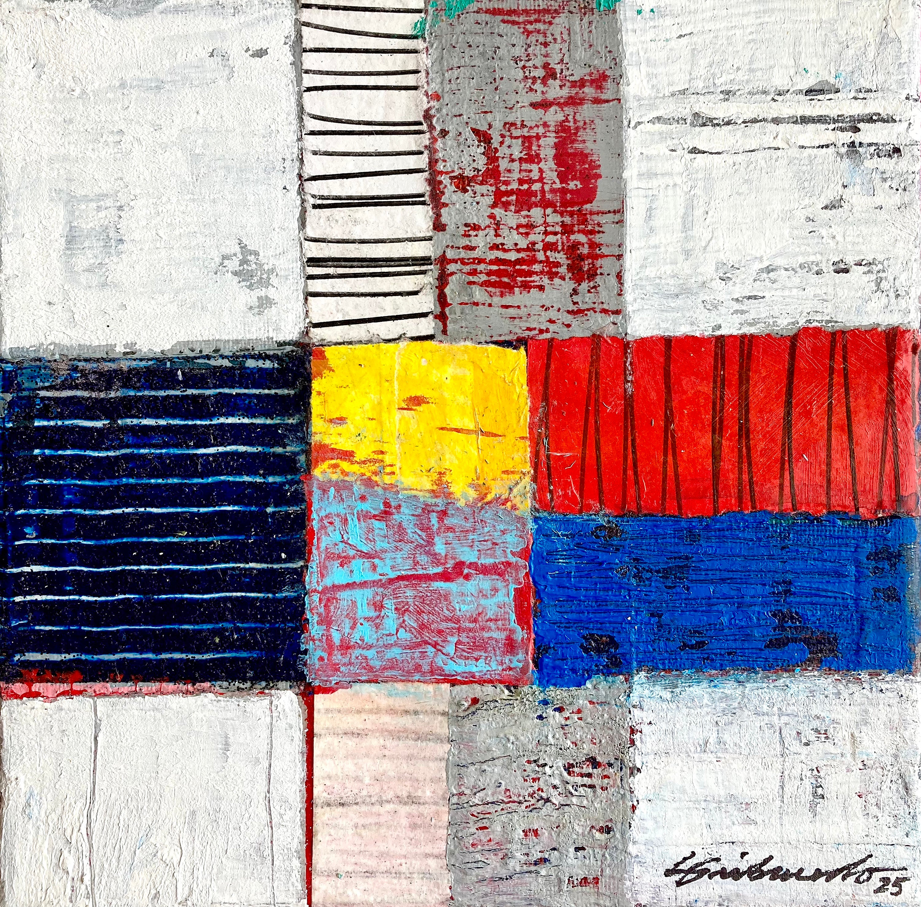 CITY WALL 22 by Louis Gribaudo