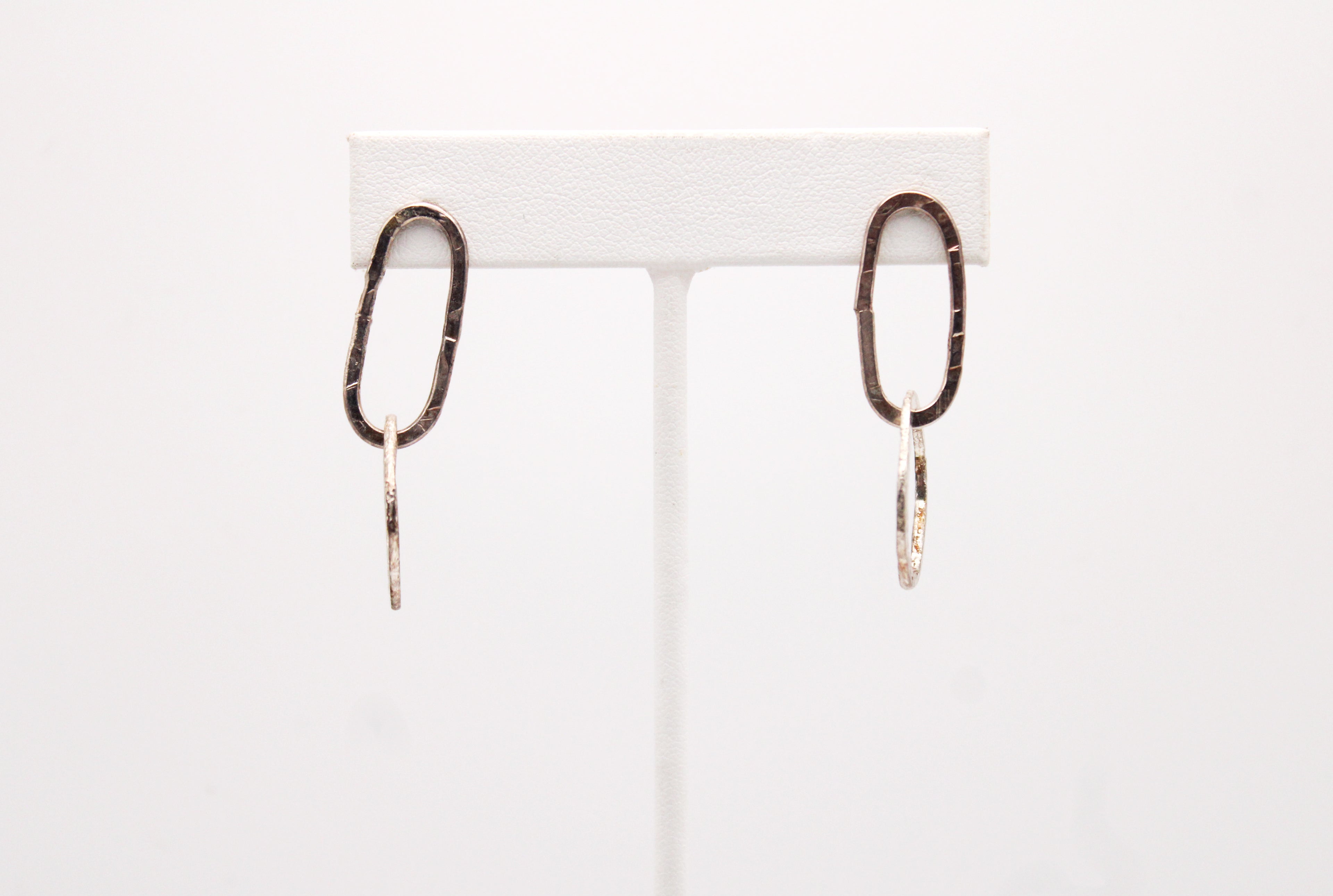 Sterling Silver Dangling Earrings by Kaaren Lobel