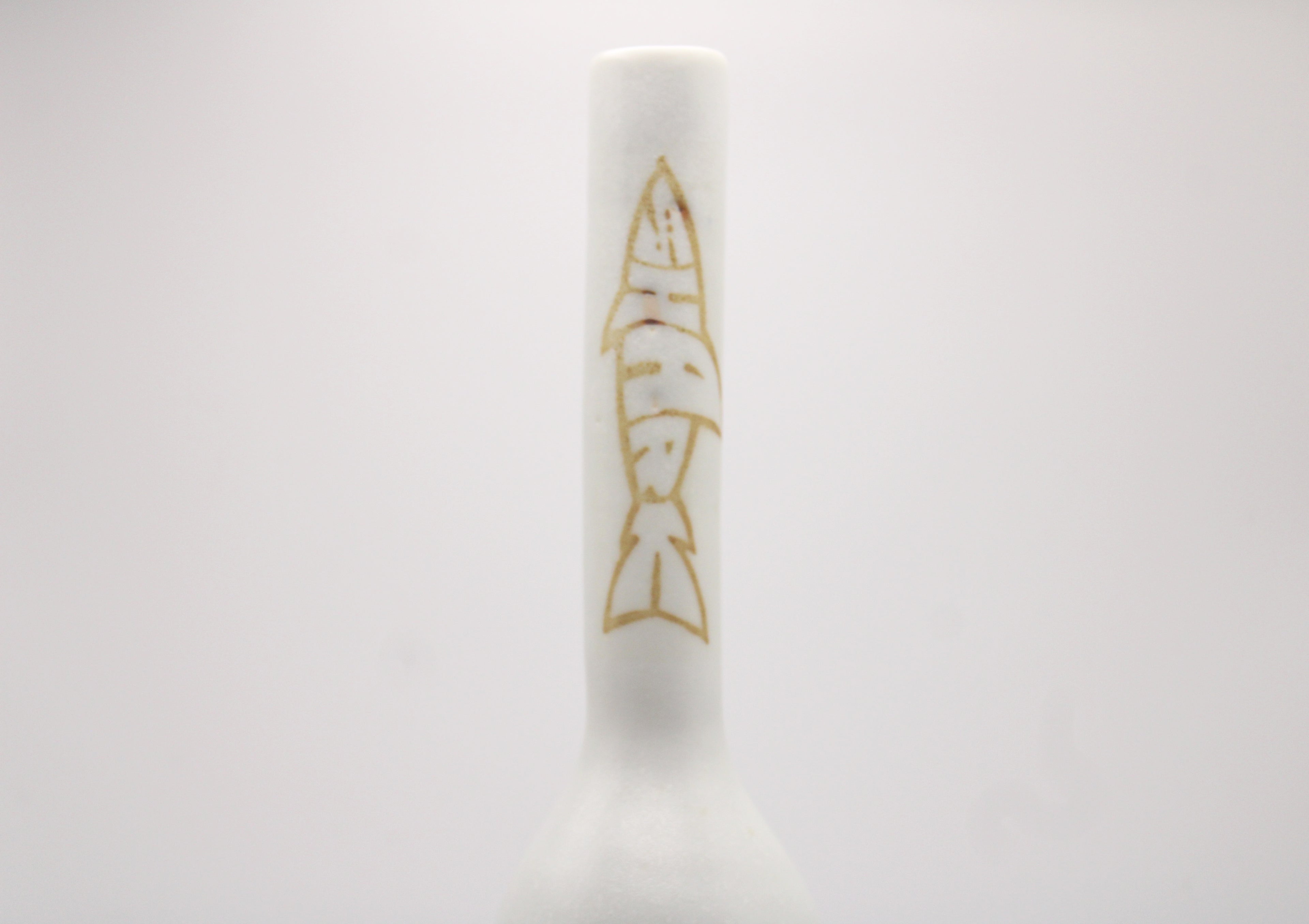 Shark Bottle 1 (long neck) by Lynne Berman