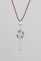 Ring Spinner Necklace [Fidget] by Kathleen Studebaker