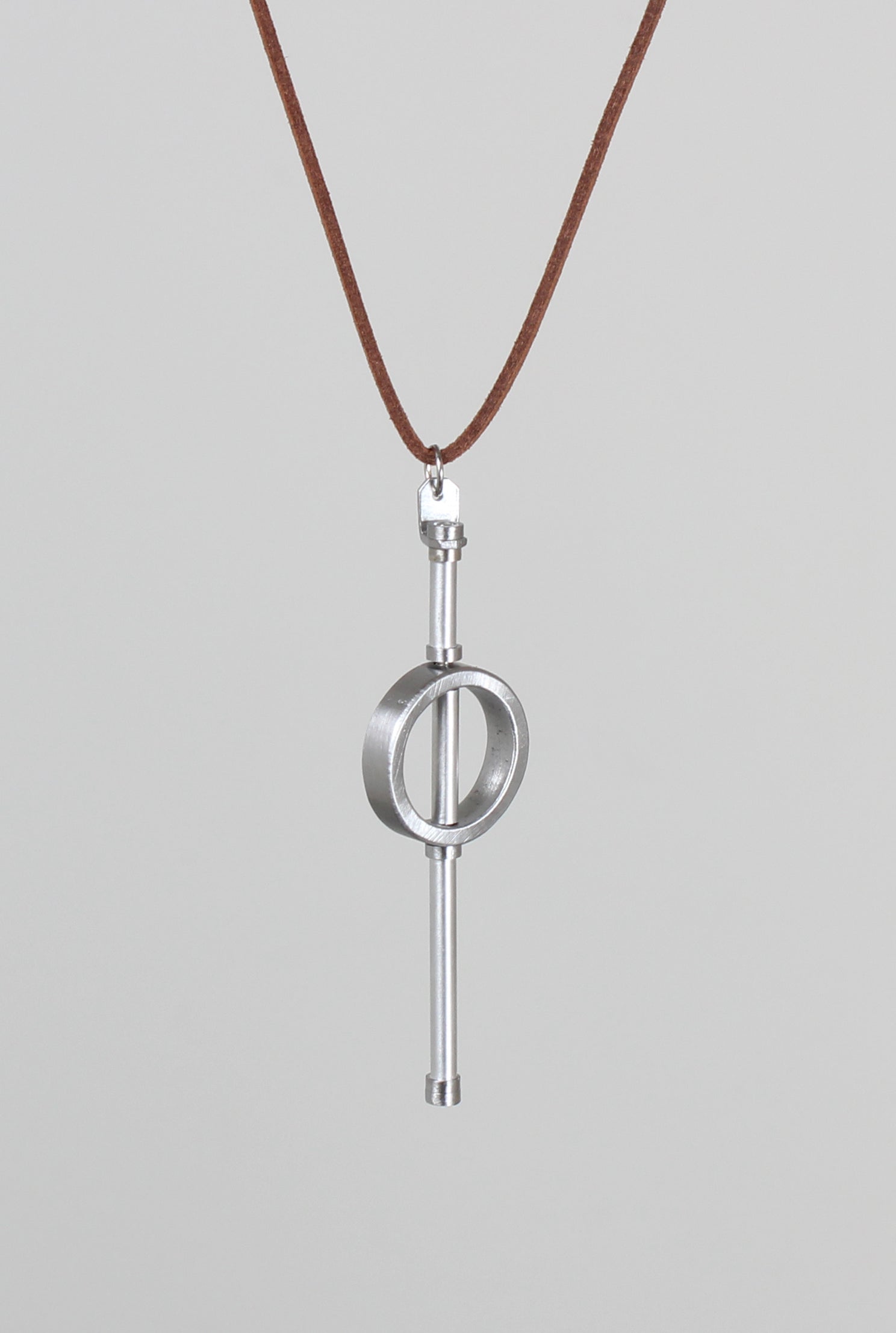 Ring Spinner Necklace [Fidget] by Kathleen Studebaker