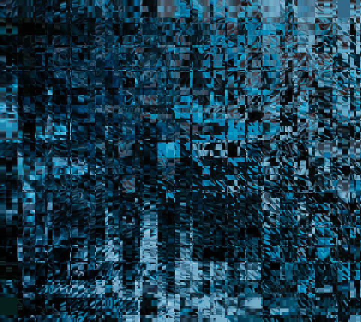 Explosion in Blue by Karen D. Bailey