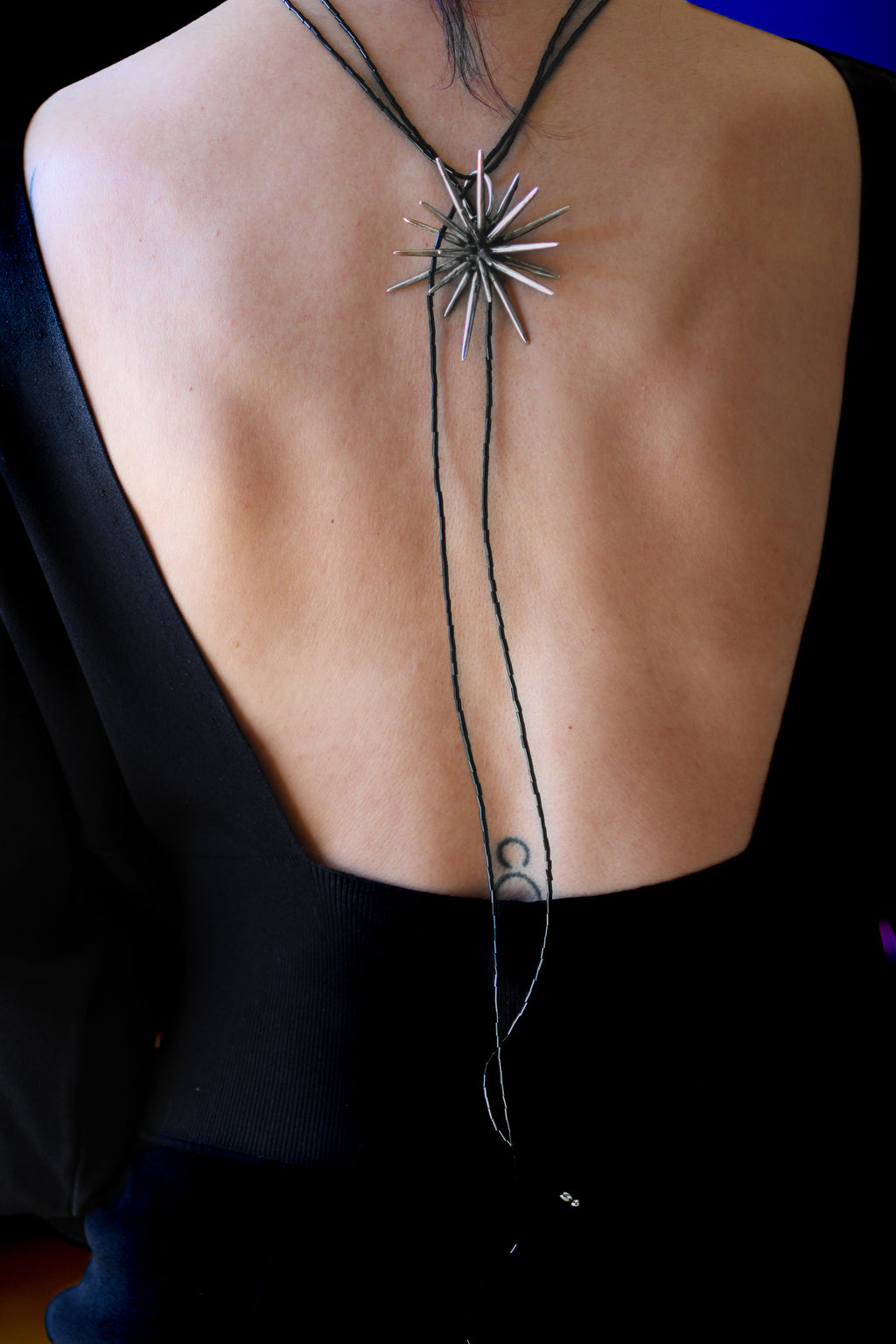 Beam Necklace 2 by Nini Mosiashvili