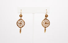 Load image into Gallery viewer, AK: Chronos Needle Earrings (gold) by Amanda Kaiserman
