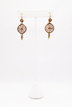 Load image into Gallery viewer, AK: Chronos Needle Earrings (gold) by Amanda Kaiserman
