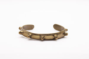 AK: Platon bracelet (brass) by Amanda Kaiserman