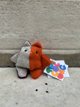 Load image into Gallery viewer, Bear Bean (Grey+Rust) by THECOLORG
