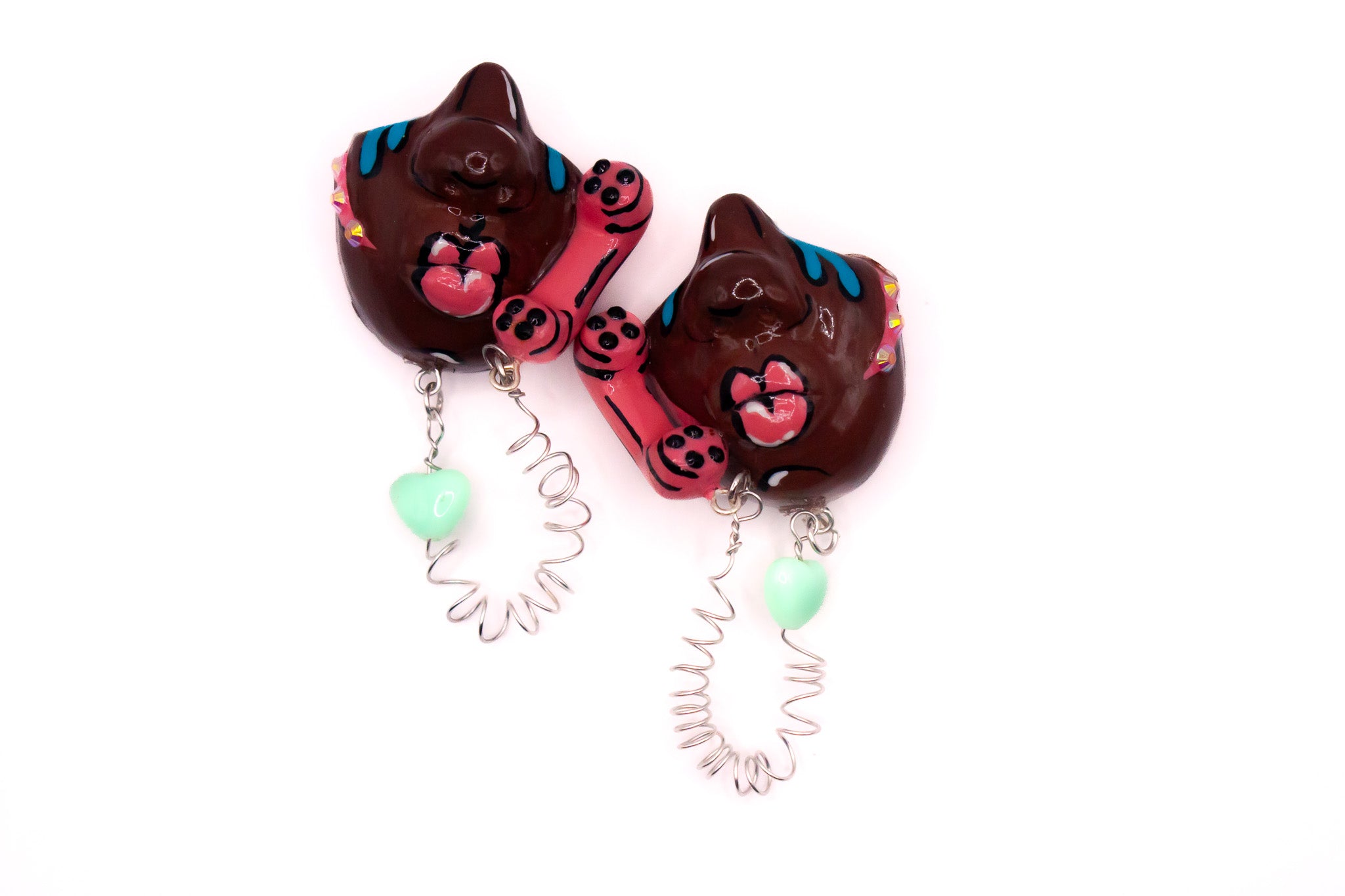 Empress stud earrings by Candice Benton