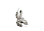 Mini hoop sterling silver earrings by Candice Benton