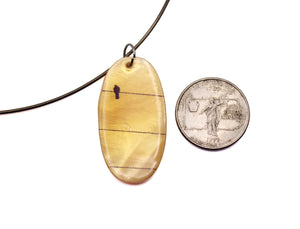 Bird on a Wire Pendant by Julia Blaukopf