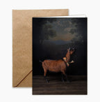 Greeting Card: Goat Portrait Set by Claire Rosen