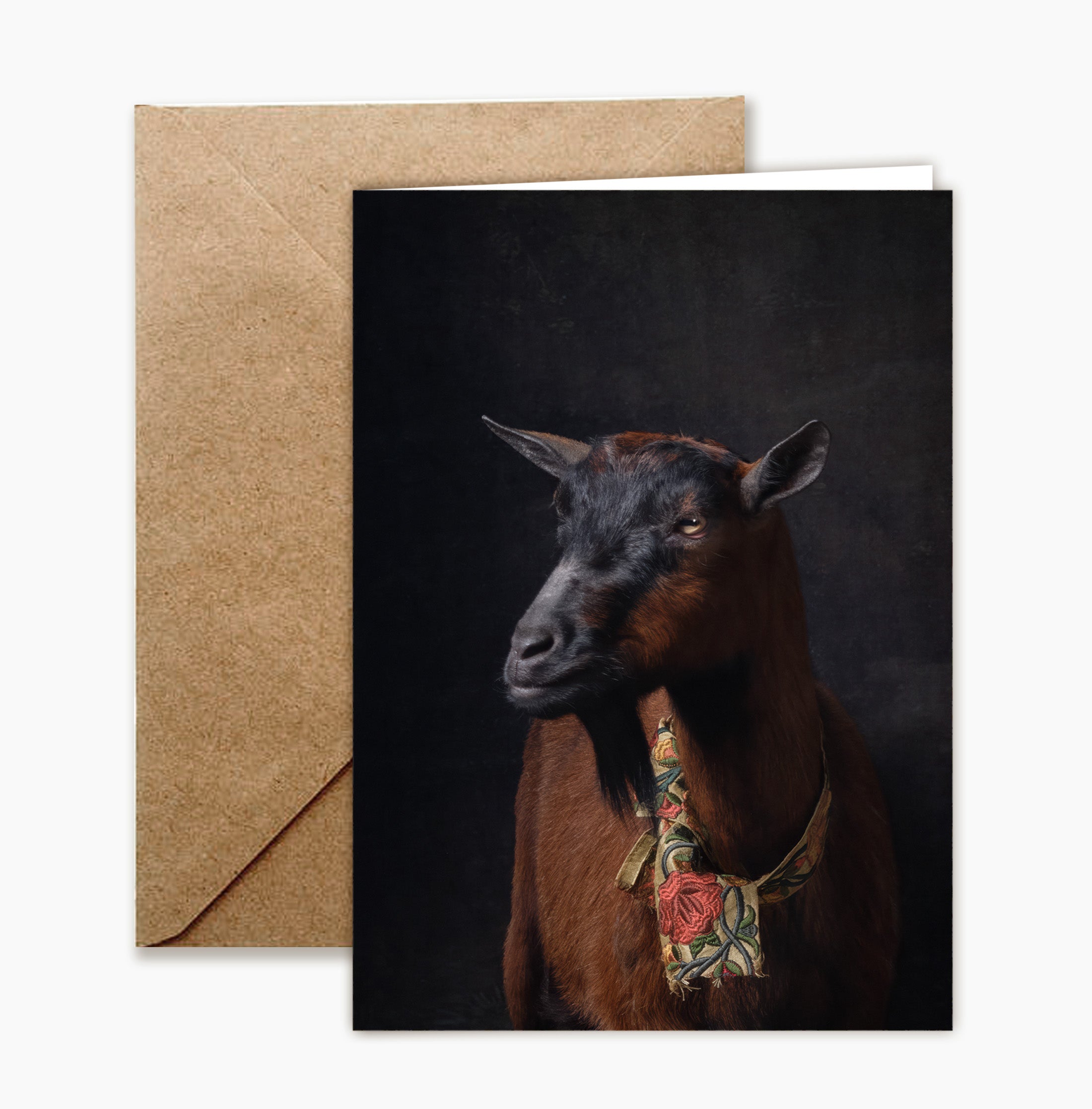 Greeting Card: Oonagh No. 7430 by Claire Rosen