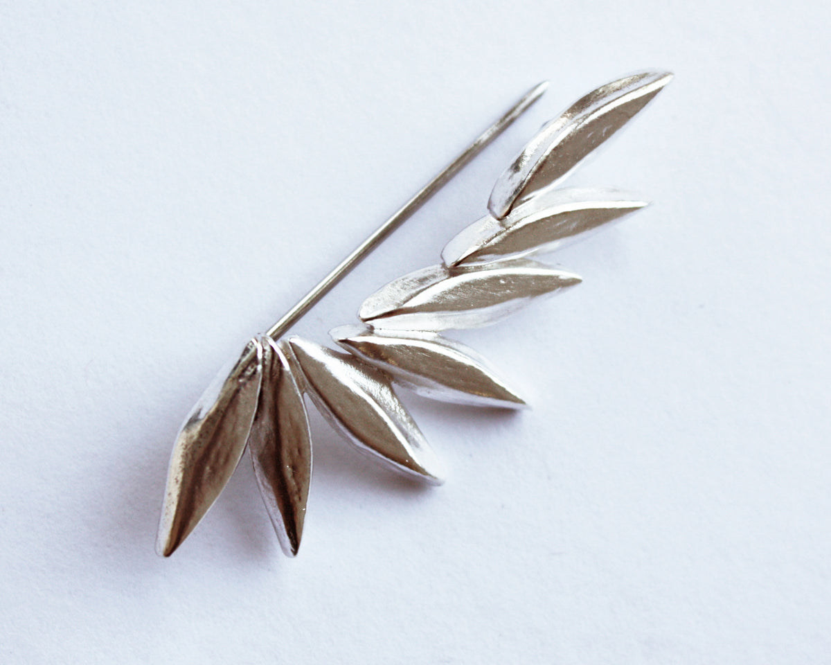 Crest Brooch by Niki Leist