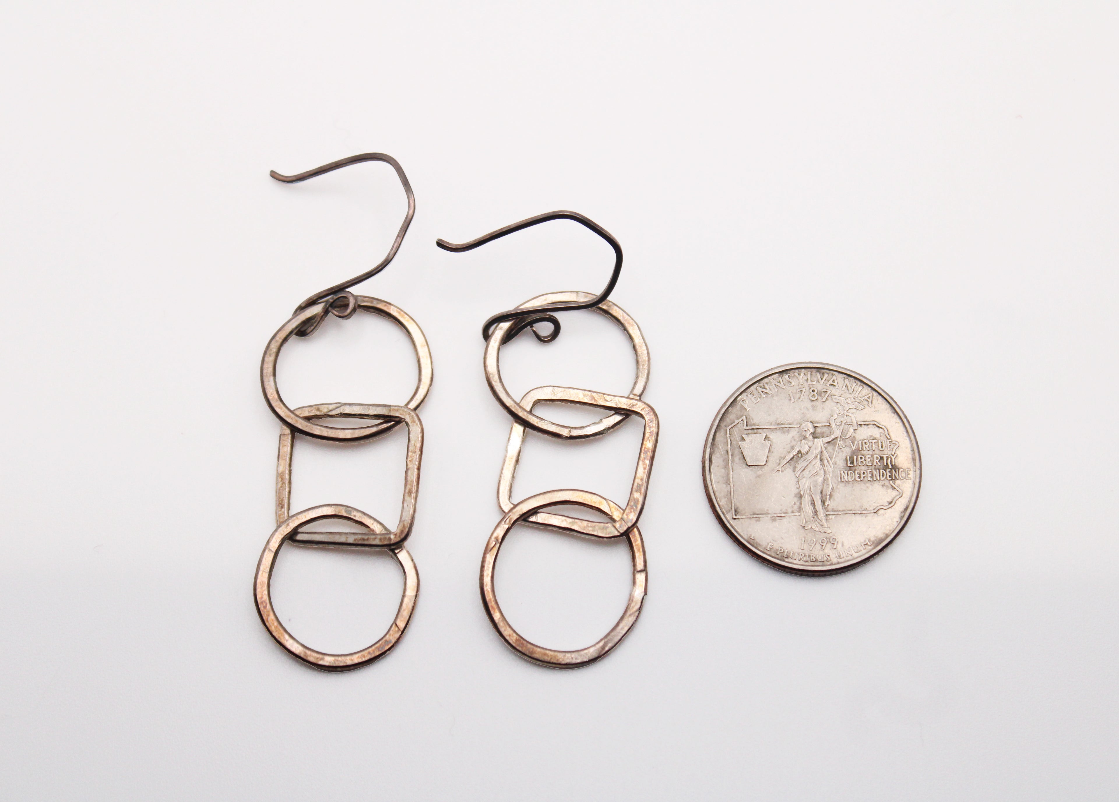 Three Shape Earrings by Kaaren Lobel