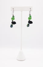 Load image into Gallery viewer, Shadows of Green Earrings 3 by Jennifer Lipman-Bartel
