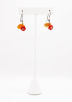 Shadows of Green Earrings 4 by Jennifer Lipman-Bartel