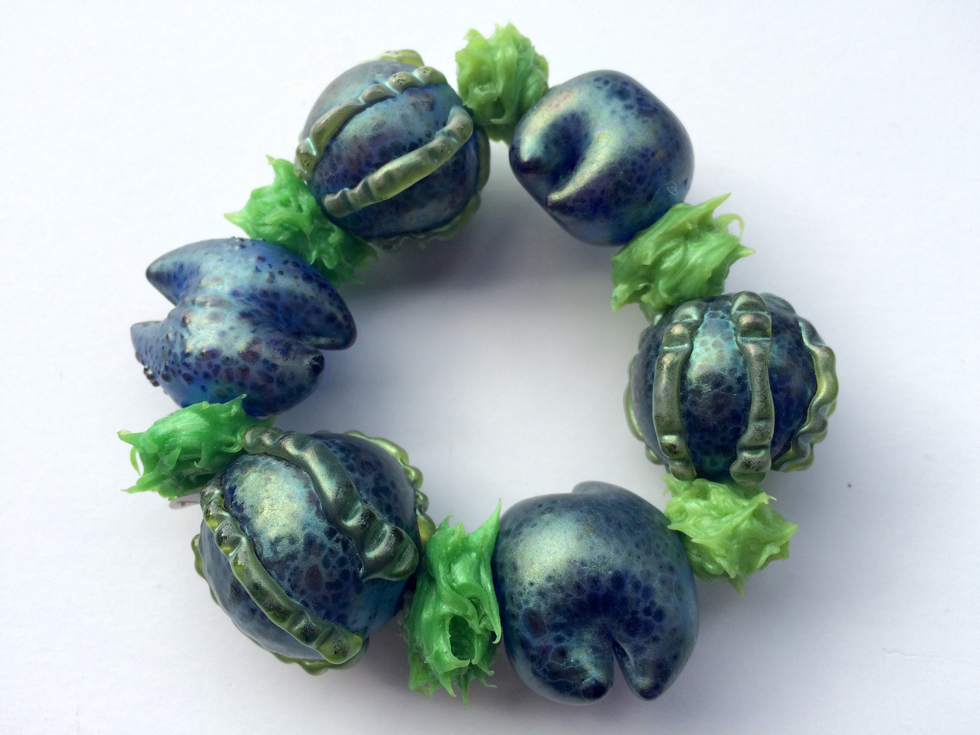 Cobalt Bubble Bracelet by Patti Dougherty