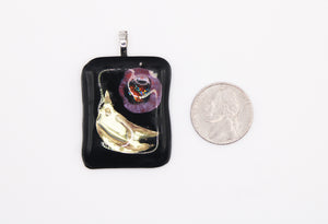 Glass Pendant 5 by Iman Roder