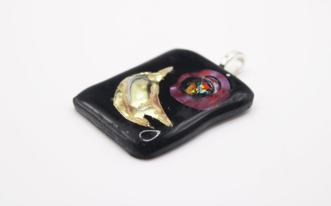 Glass Pendant 5 by Iman Roder