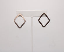 Load image into Gallery viewer, Hand Crafted Diamond-Shape Earrings by Kaaren Lobel
