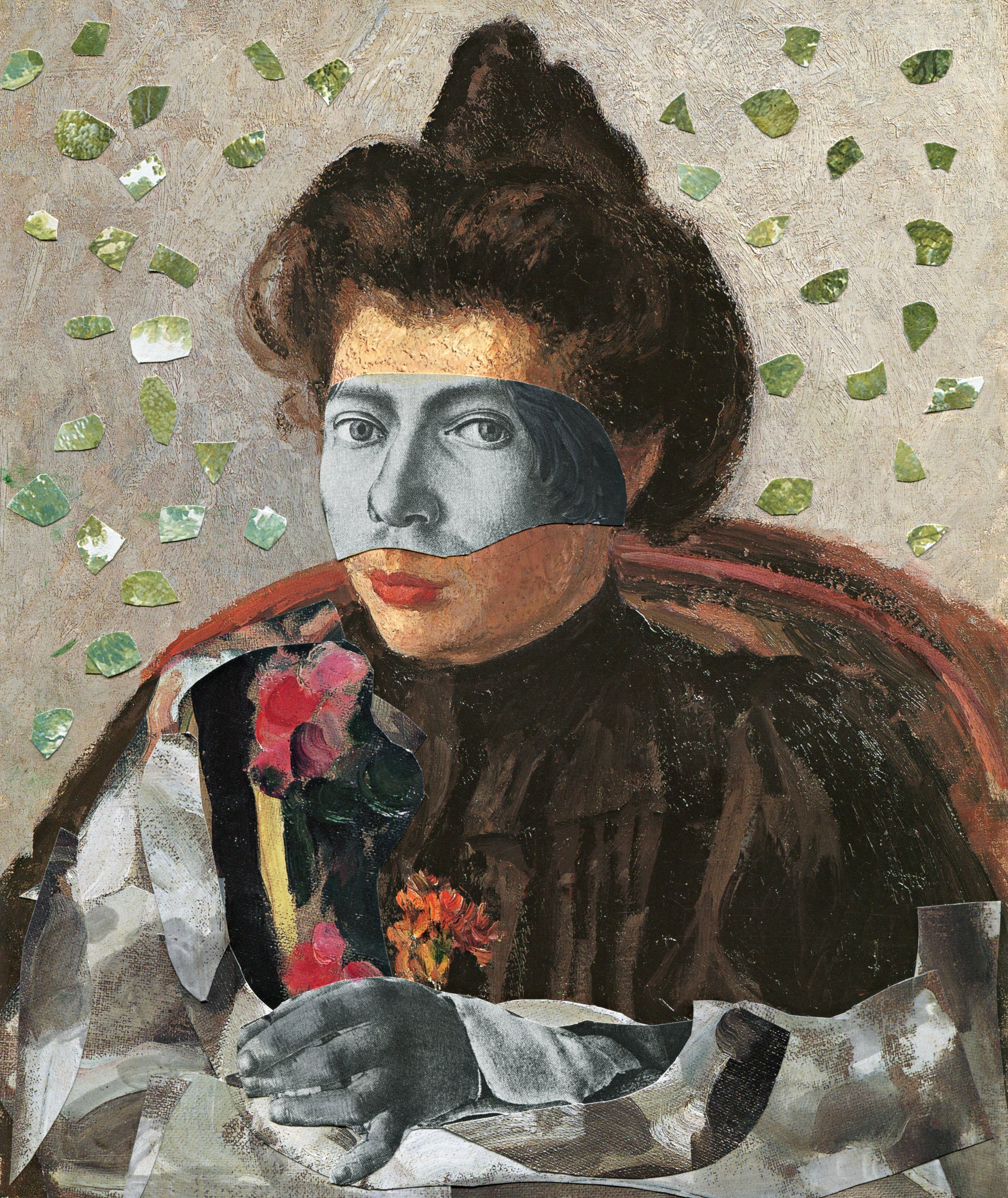 Holding Flowers by Ernesto Beckford