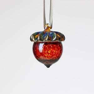 Acorn Ornament by Antolini Glass