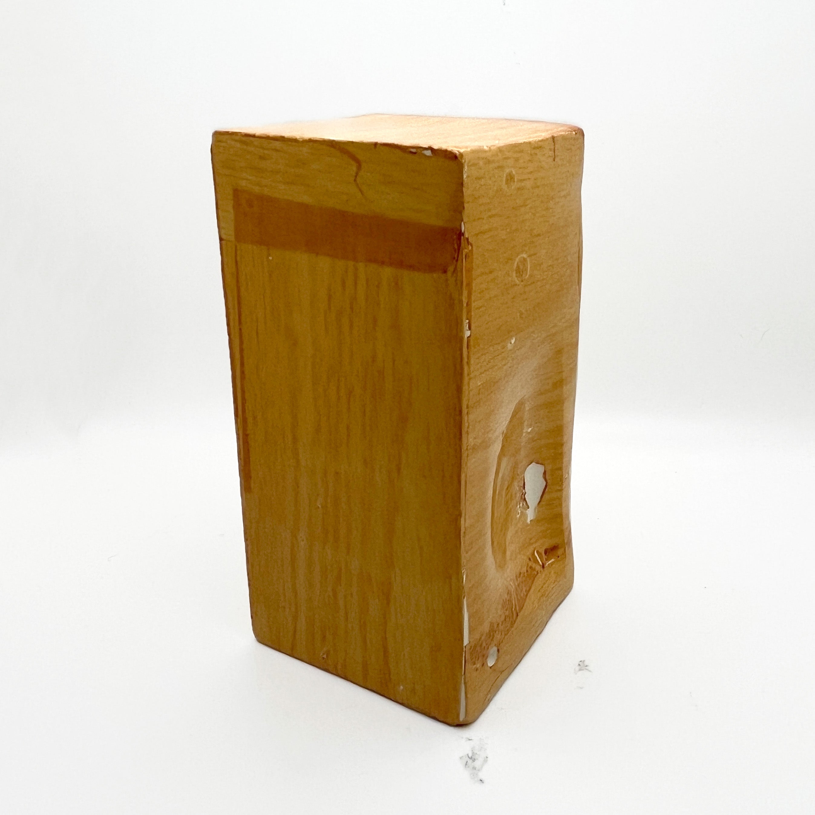 Orange rectangle with dip by Lynne Berman