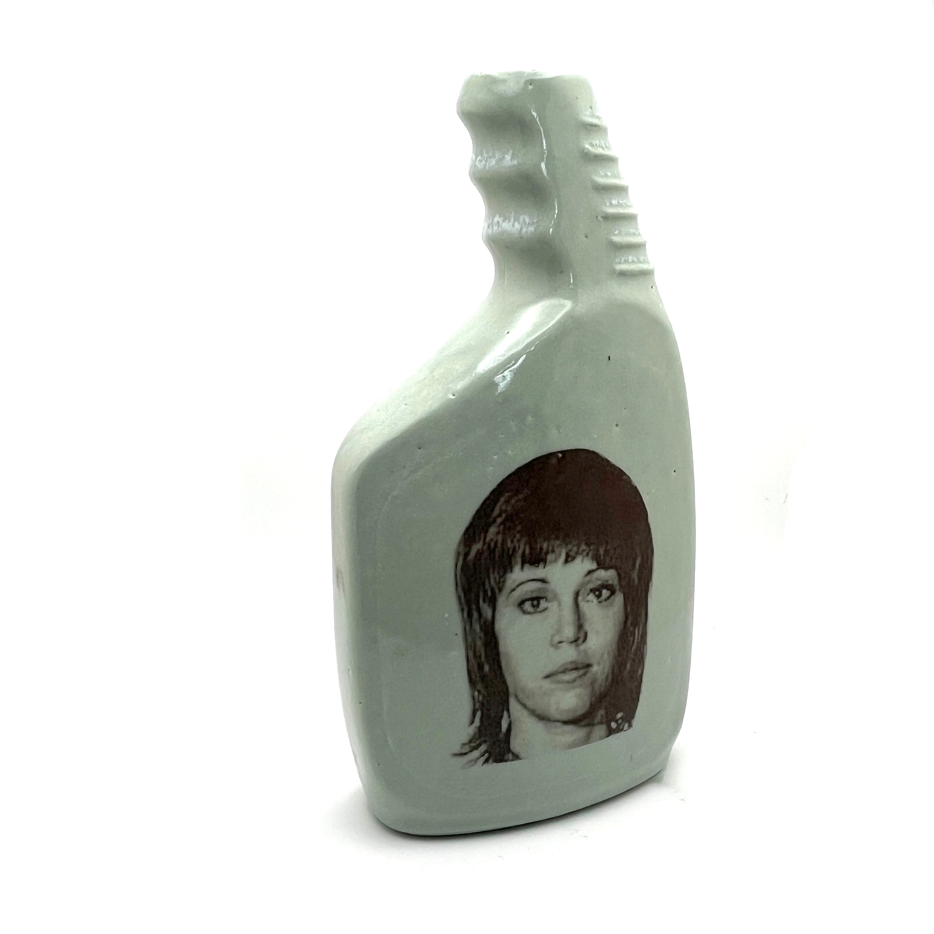 Jane Fonda Bottle by Lynne Berman