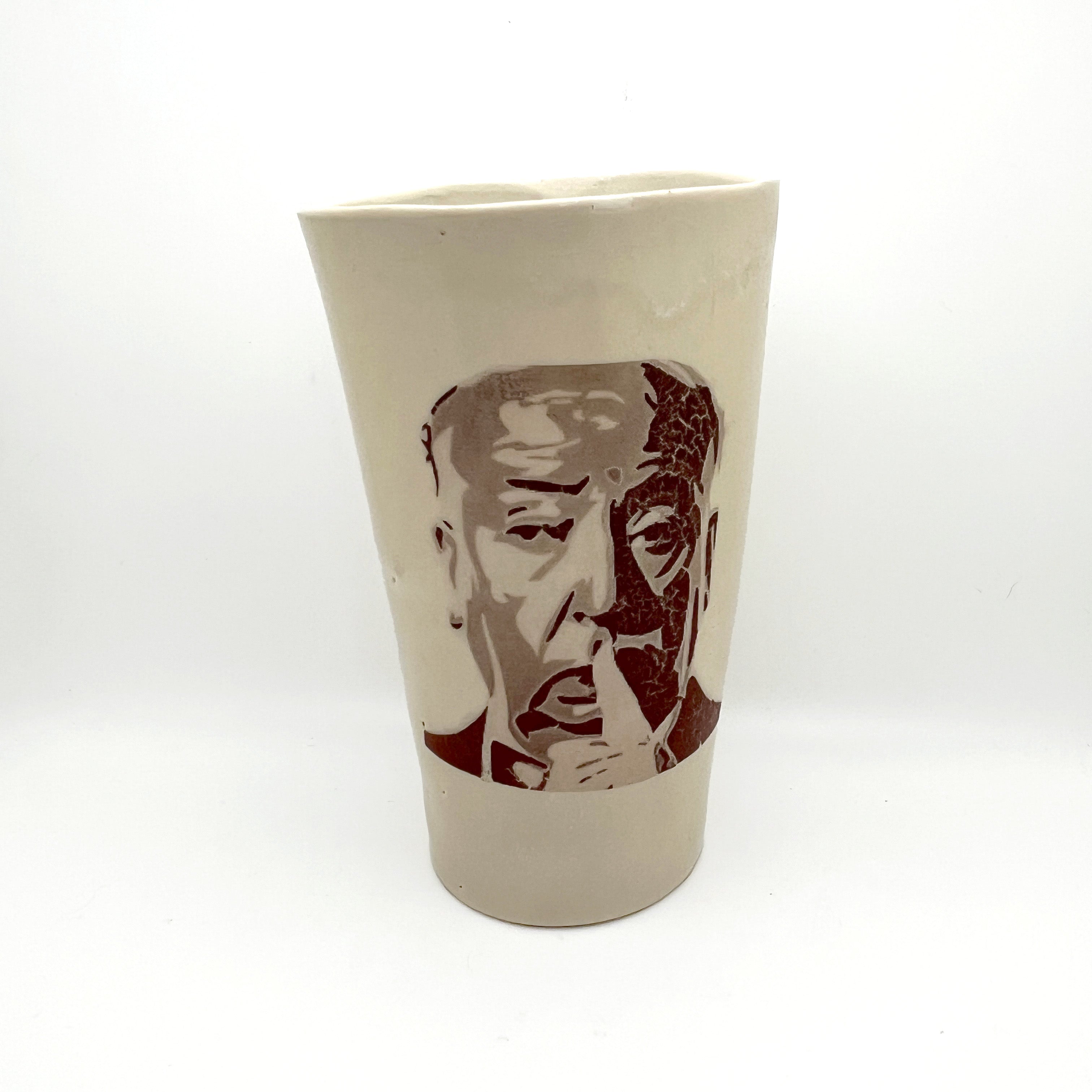 Alfred Hitchcock Cup by Lynne Berman