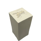 White rectangle - Fly top by Lynne Berman