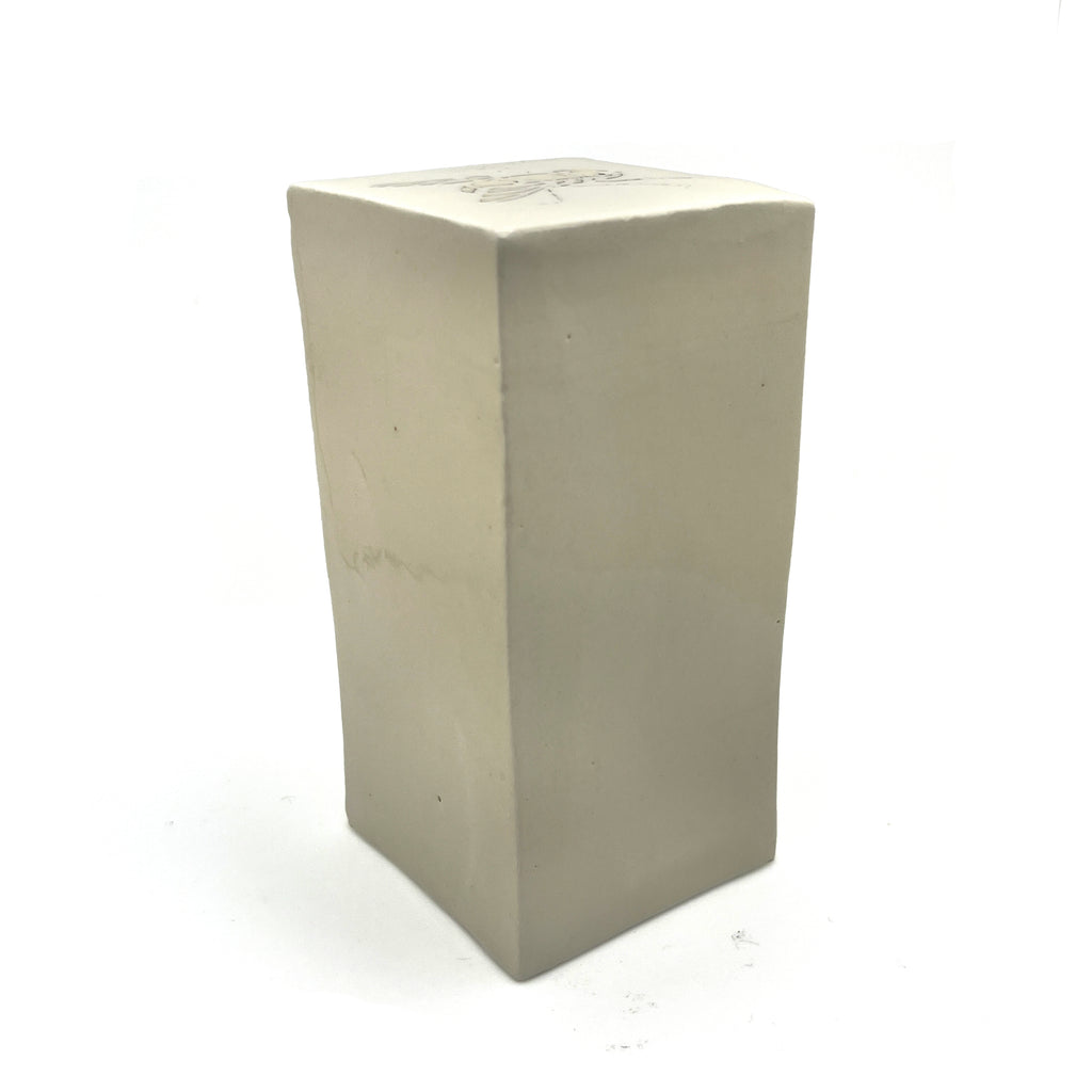 White rectangle - Fly top by Lynne Berman