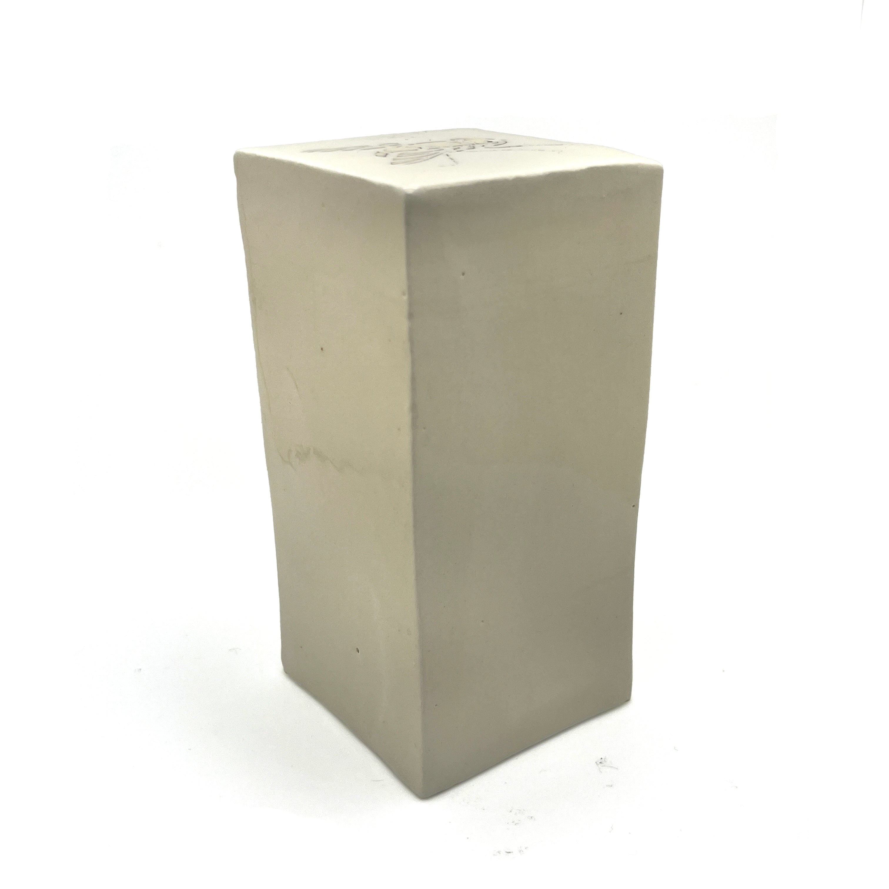 White rectangle - Fly top by Lynne Berman