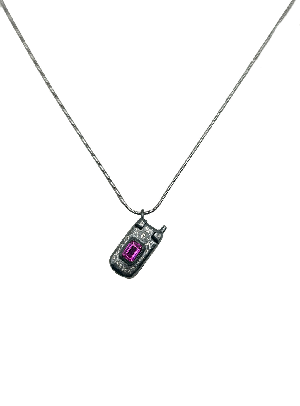 Flip Phone Pendant 001 by Zach Mellman-Carsey