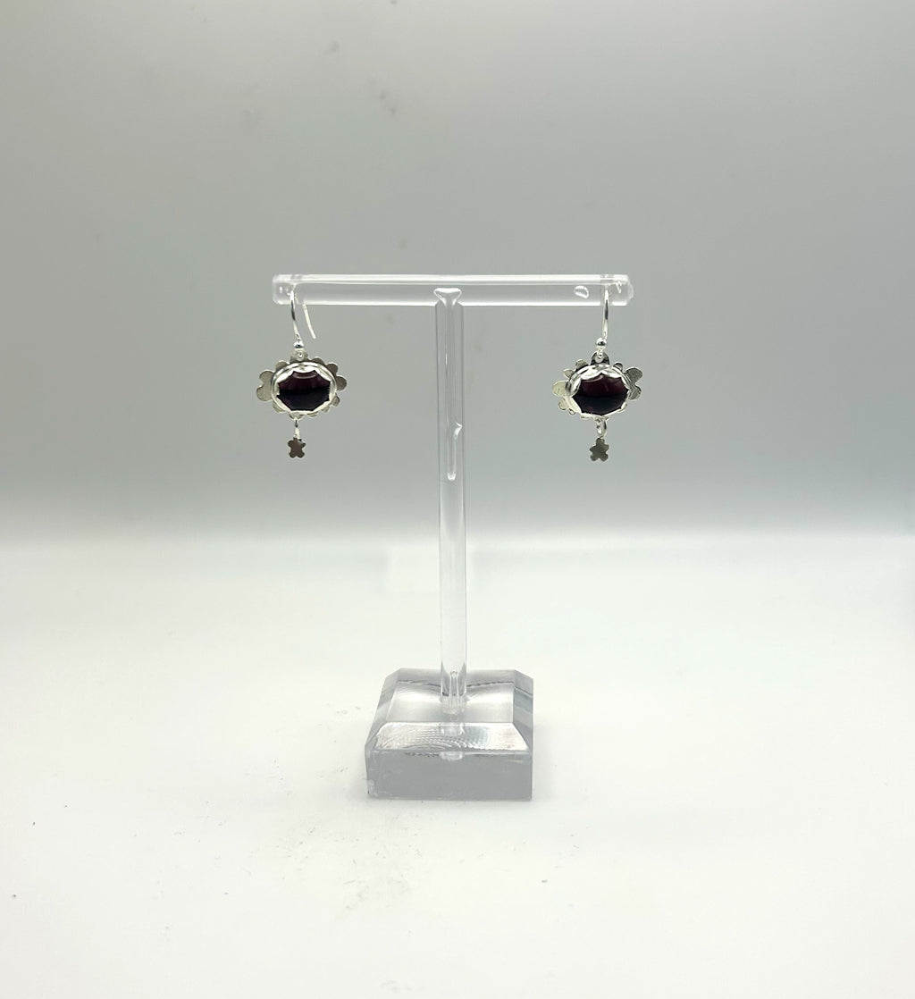 Cloud Earrings - Amethyst by Sarah Montagnoli