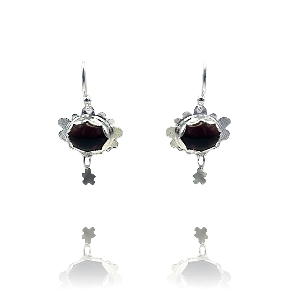 Cloud Earrings - Amethyst by Sarah Montagnoli