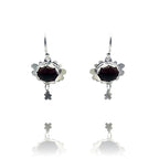 Cloud Earrings - Amethyst by Sarah Montagnoli