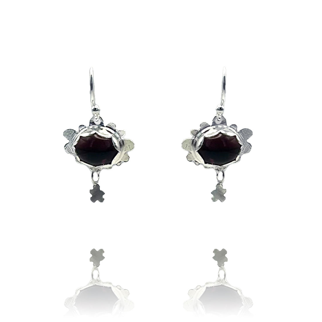 Cloud Earrings - Amethyst by Sarah Montagnoli