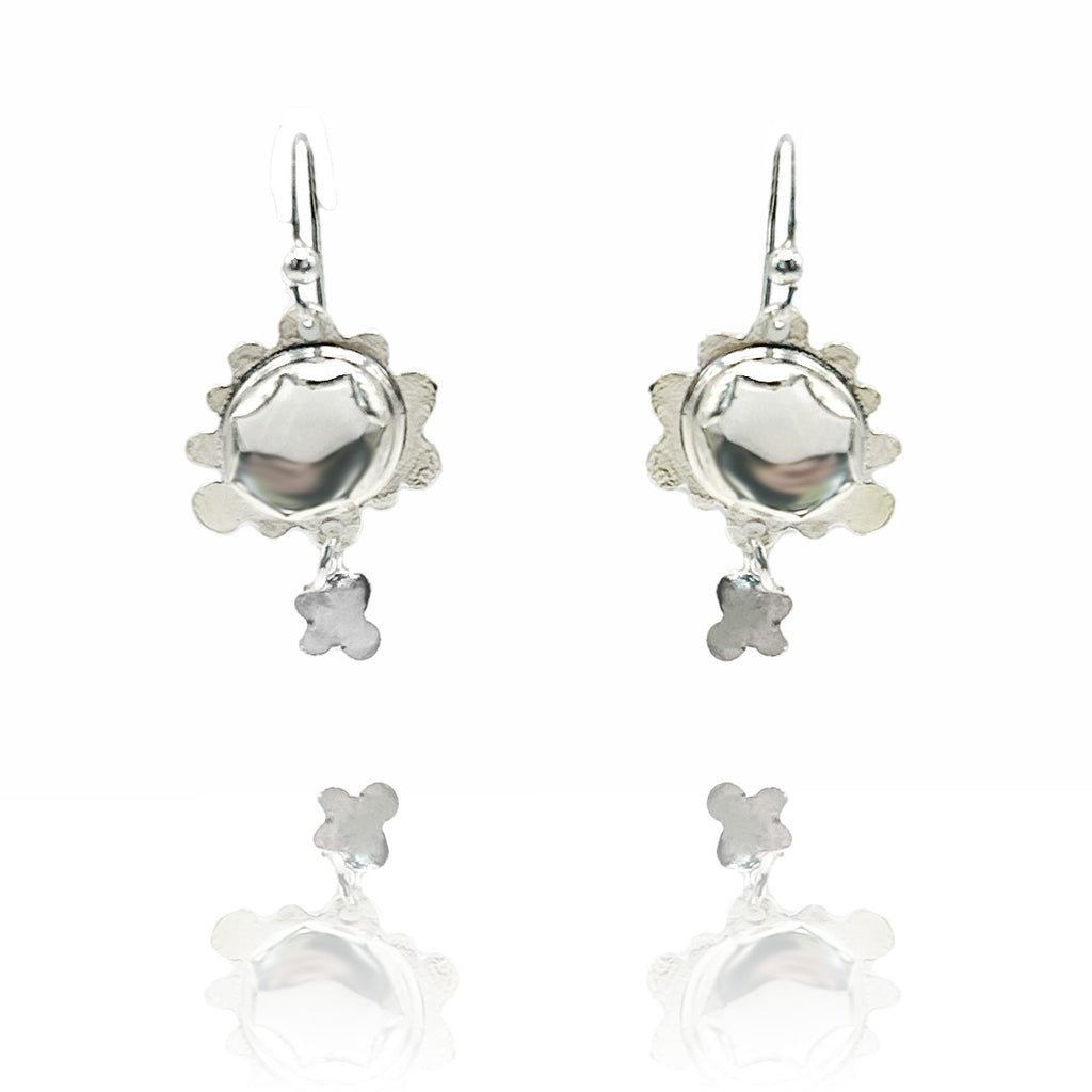 Cloud Earrings - Clear by Sarah Montagnoli