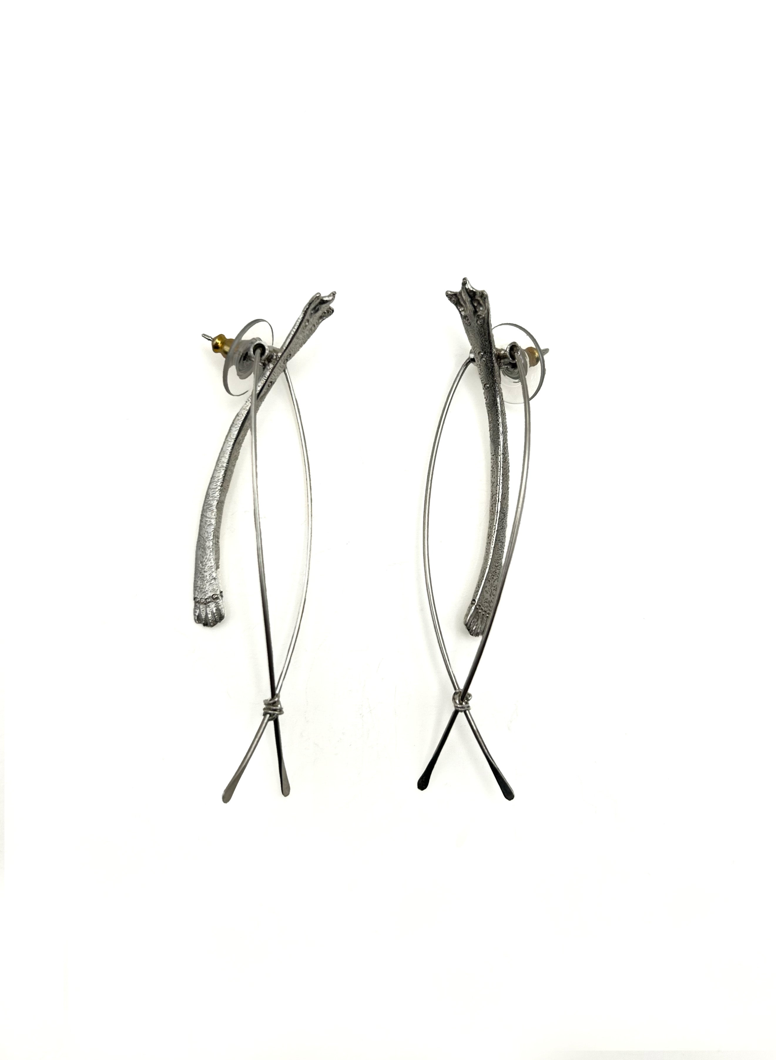 SS Swing Earrings by Rudy Lewis