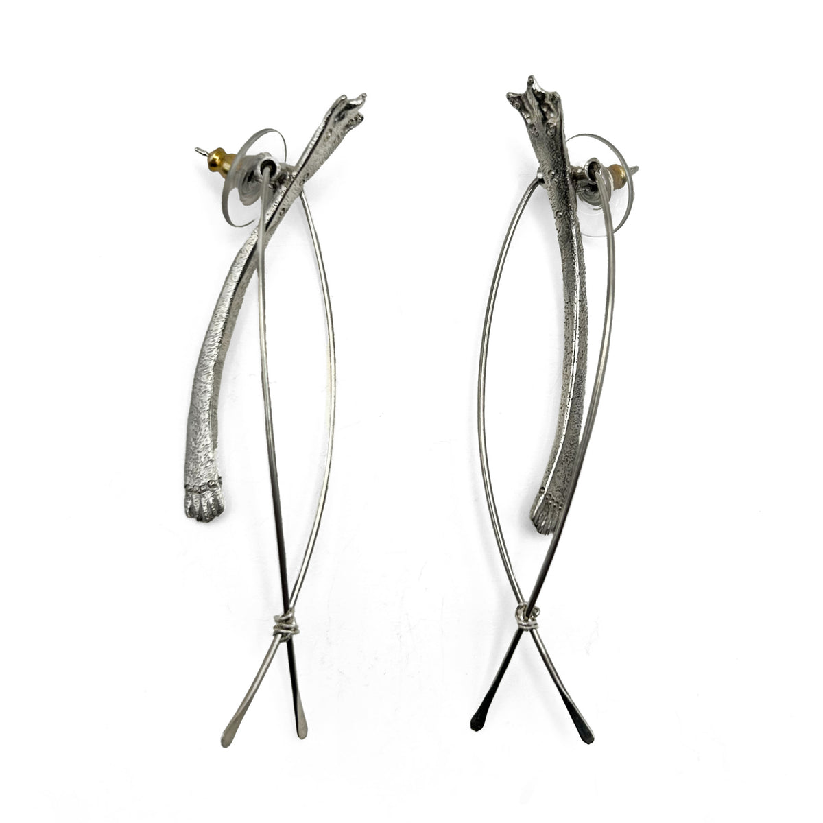 SS Swing Earrings by Rudy Lewis
