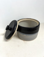 Black and Grey Jar by William Bowser