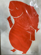 "Dancing Critter" (Grey Fish) by Ben Woodward