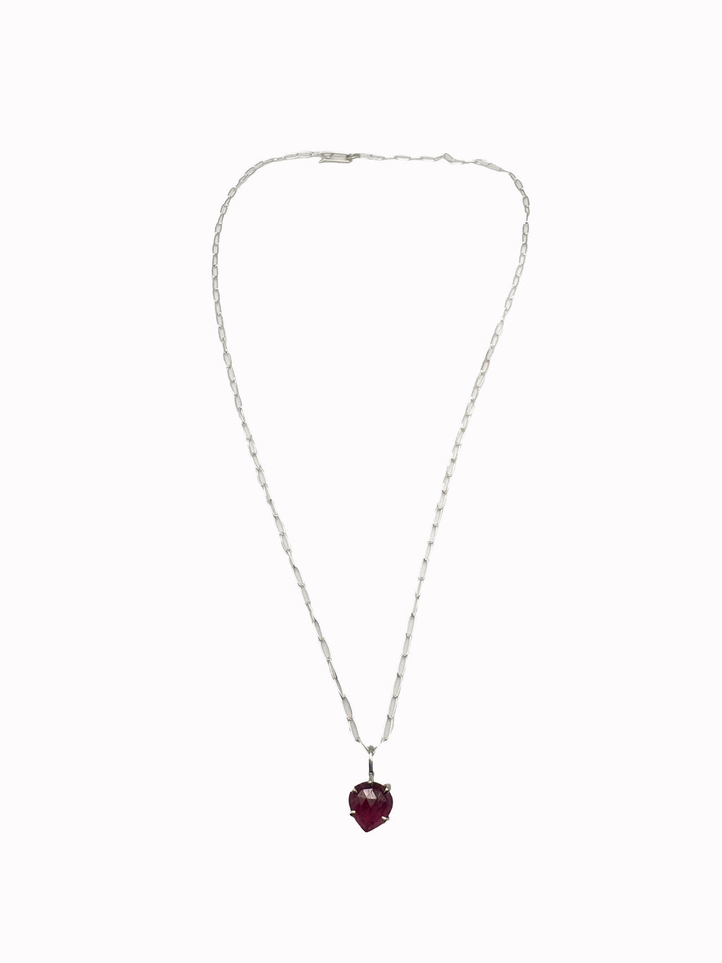 Pink Sapphire Necklace by Aimee Petkus