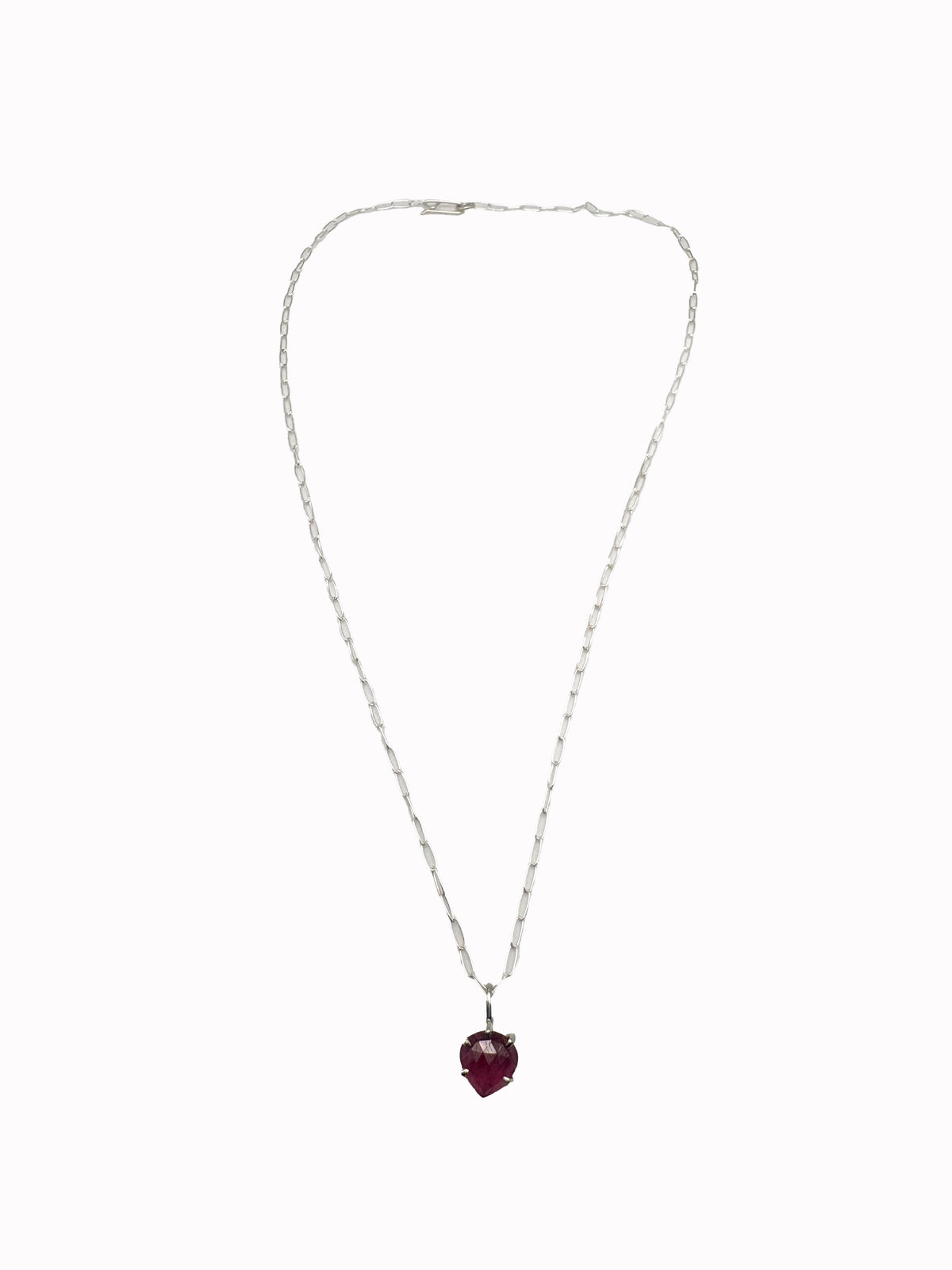 Pink Sapphire Necklace by Aimee Petkus