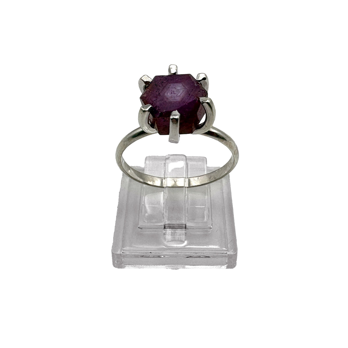 Ruby Crystal Ring by Aimee Petkus