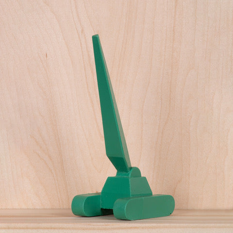 Idol to Exceptionalism (Green 15/50) by Jeremy Waak