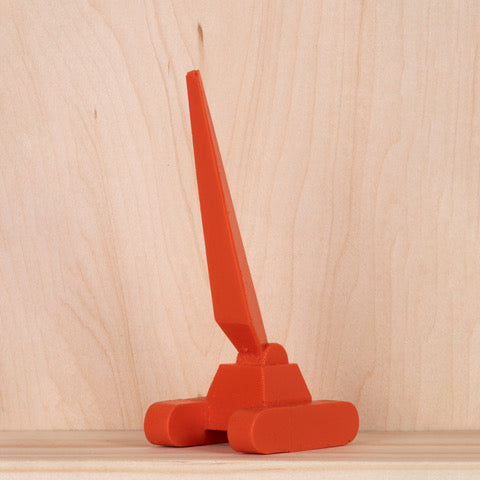 Idol to Exceptionalism (Orange 6/50) by Jeremy Waak