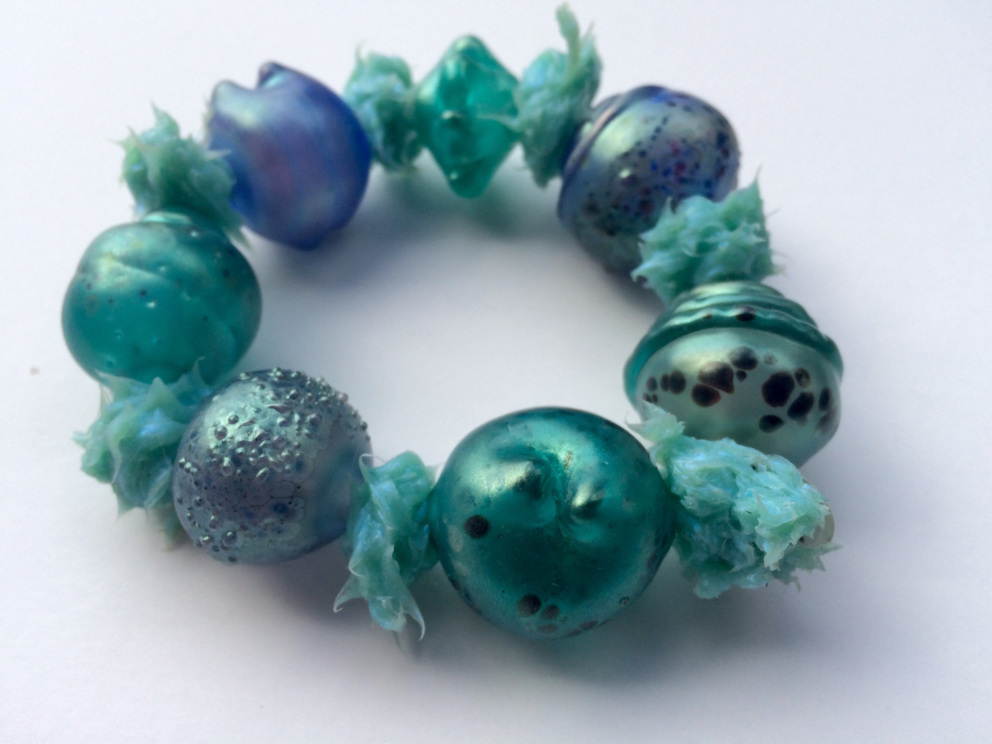 Turquoise Bubble Bracelet by Patti Dougherty