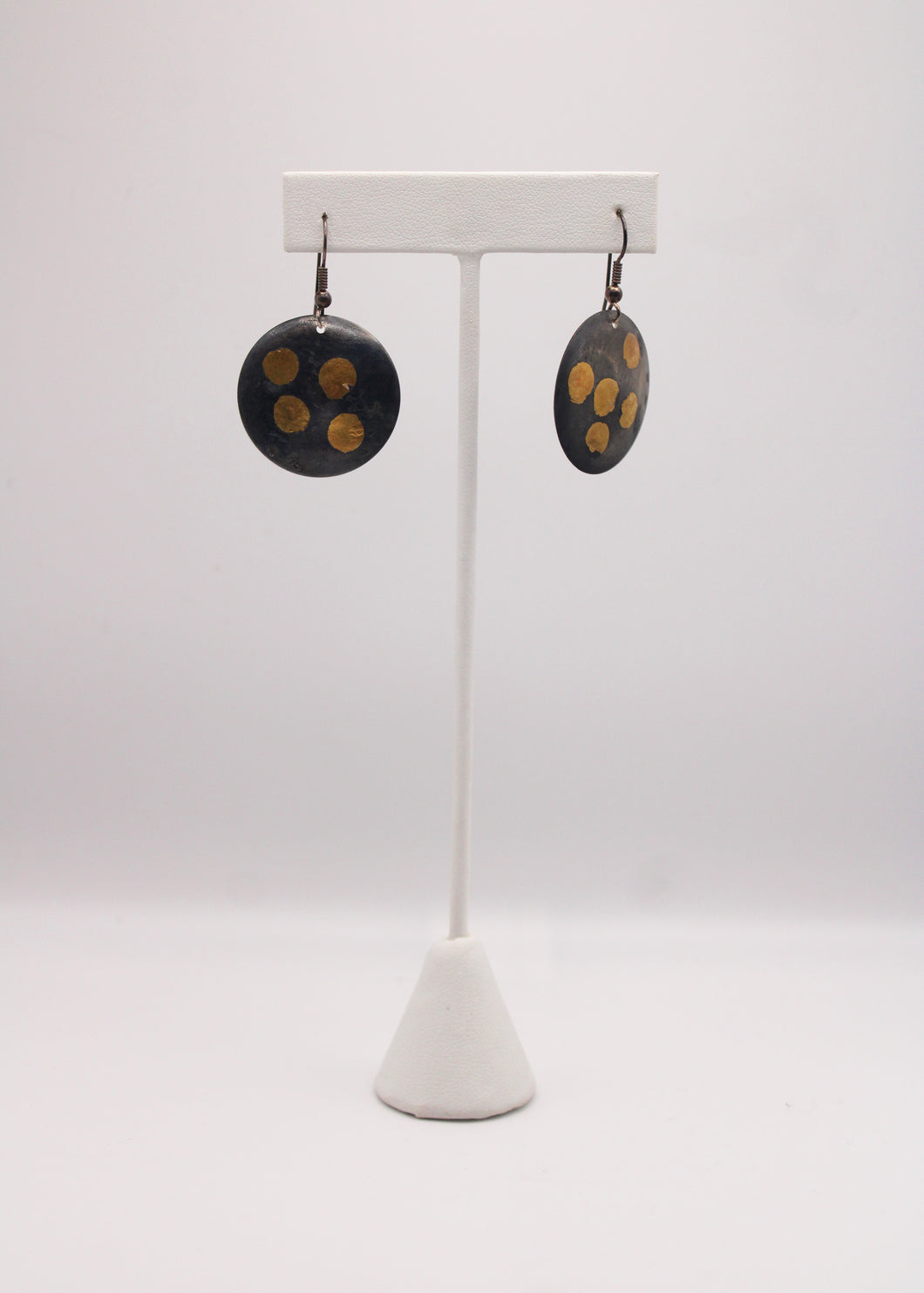 Keum Boo Earrings by Kaaren Lobel