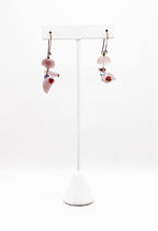 Shadows of Green Earrings - Lavender Drop by Jennifer Lipman-Bartel